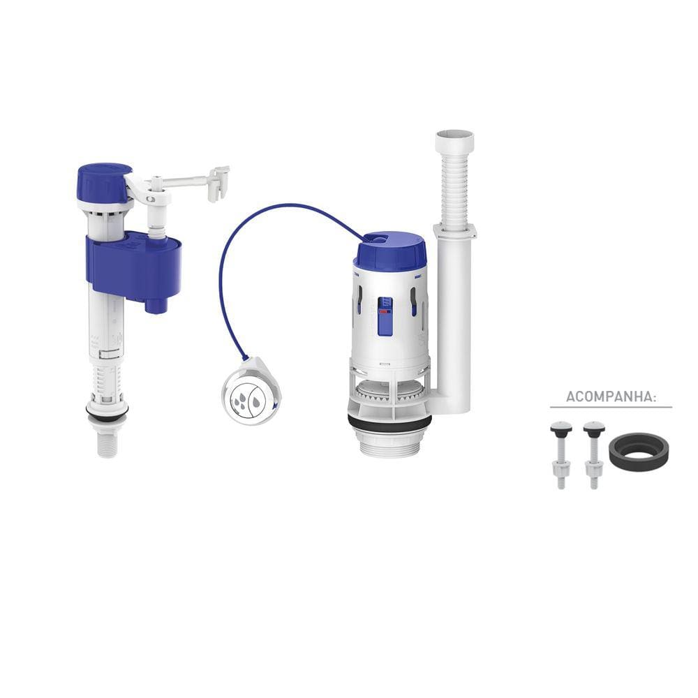 Kit economia para caixa acoplada universal censi dual flush