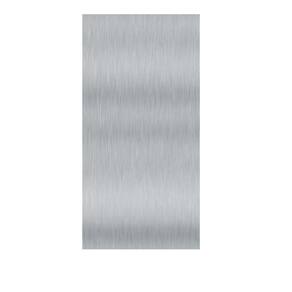 Chapa Aço Inox 430 Escovado 240X240Mm Espessura De 0,5Mm