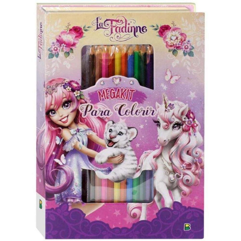 Megakit Para Colorir: La Fadinne