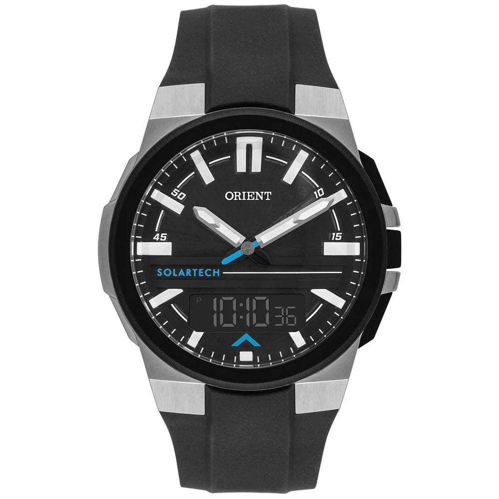 Relógio Masculino Orient Mtspa002 P1Px Anadigi Solar
