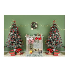 Fundo Fotográfico Tecido Sublimado Gigante 3D Natal