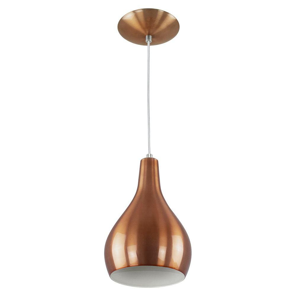 Pendente Nepal Drop Premium Gourmet em Aluminio New Cobre