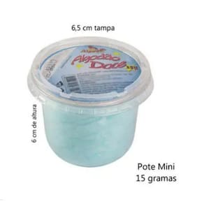 Algodão Doce Azul 15g - Algodão & Cia