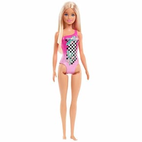 Carro jipe rosa boneca barbie e boneco ken original mattel