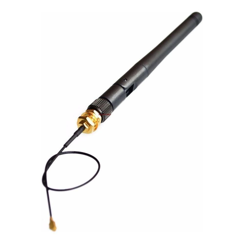 Antena Para Modulo Esp8266 Gsm Gprs + Cabo Pigtail U.Fl Com Conector Sma
