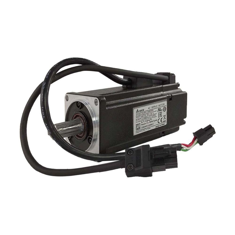 Servo Motor | 220V 3000rpm 17 bits 400W 1.27N-m 2.6A | ECMA-C20604RS | Delta