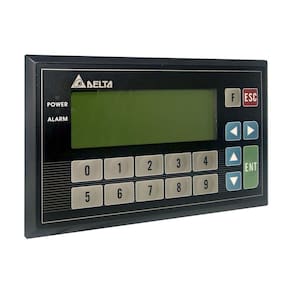 IHM com CLP | 4.1" 16ED 16SD Tipo Painel de Texto | TP04P-32TP1T | Delta