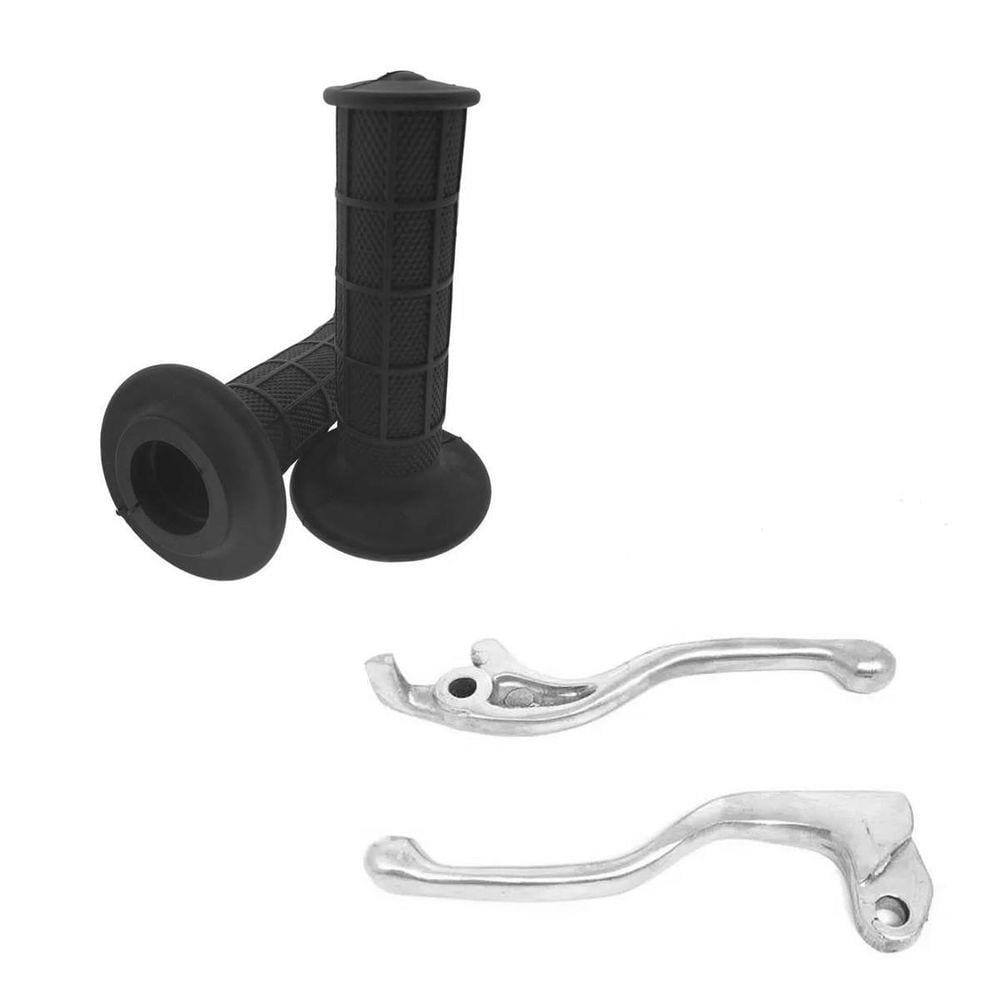 Manete Lizard Freio Embreagem Xr 250/200 Nx 150/200 Bros 125/150/160 C/ Manopla