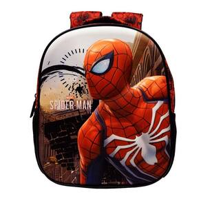 Mochila De Costa Pequena Escolar Spider Man 10974 Xeryus