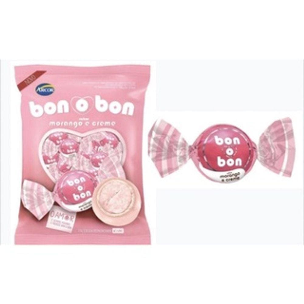 Bombom Bonobon Pacote 750g C/50 unids - Escolha o sabor - Arcor