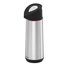Garrafa Térmica Inox 1,8L Exata Bomba E Ampola De Vidro Tram