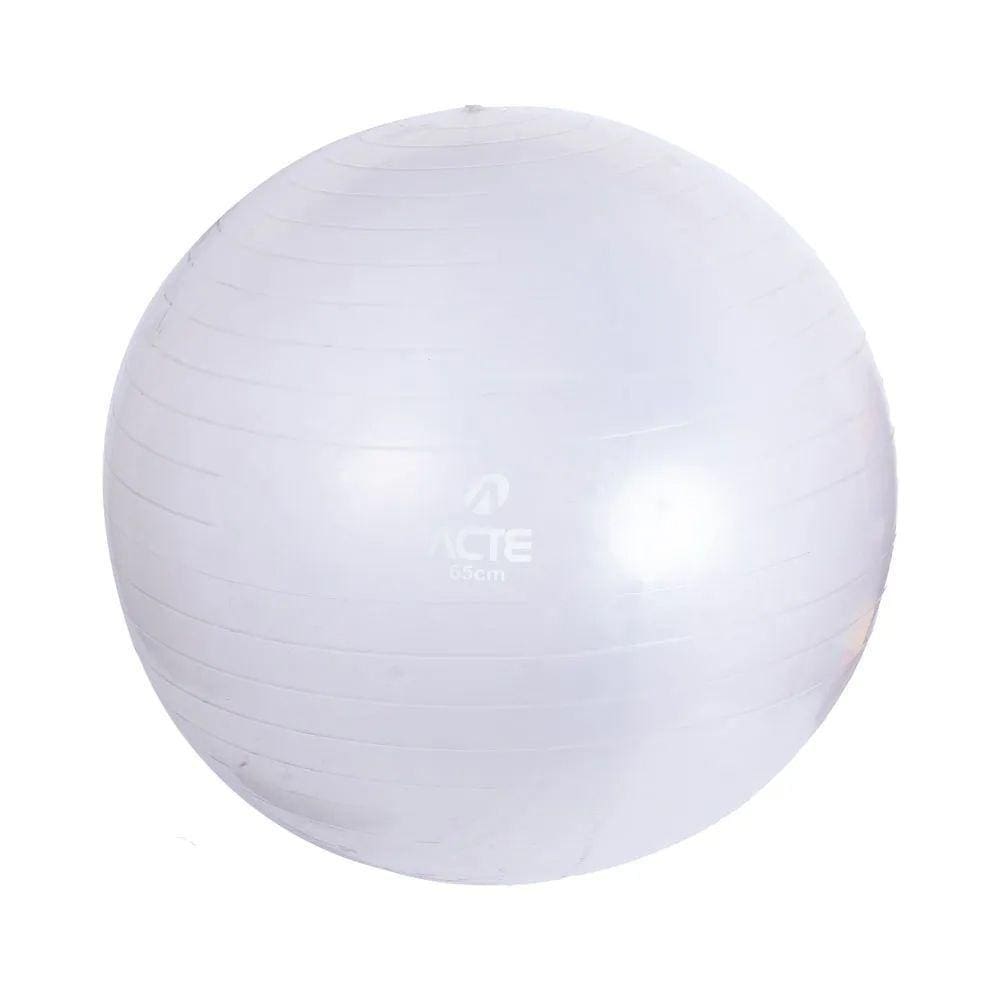 Bola Acte Sports Gym Ball 65Cm T9-T - Transparente U