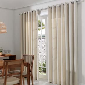 Cortina Decorativa 300x260cm Decotherm Corta-Luz Nápoles D - Dohler