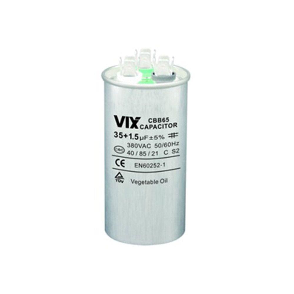Capacitor Duplo Vix  35 + 1.5MF – 380 Volts