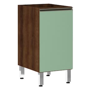 Balcão Sem Tampo 40cm Jade Com Verde Jade