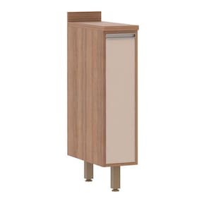 Balcão e Tampo 20 Cm De Abrir 1 Prateleira Lari Vanill e Connect
