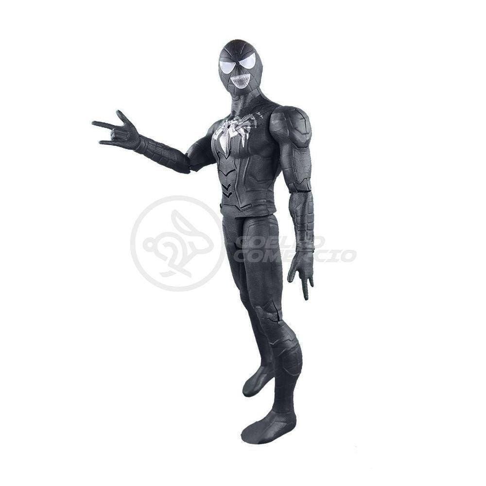 Boneco Articulado 30Cm Action Ação Do Spiderman Venom Marvel