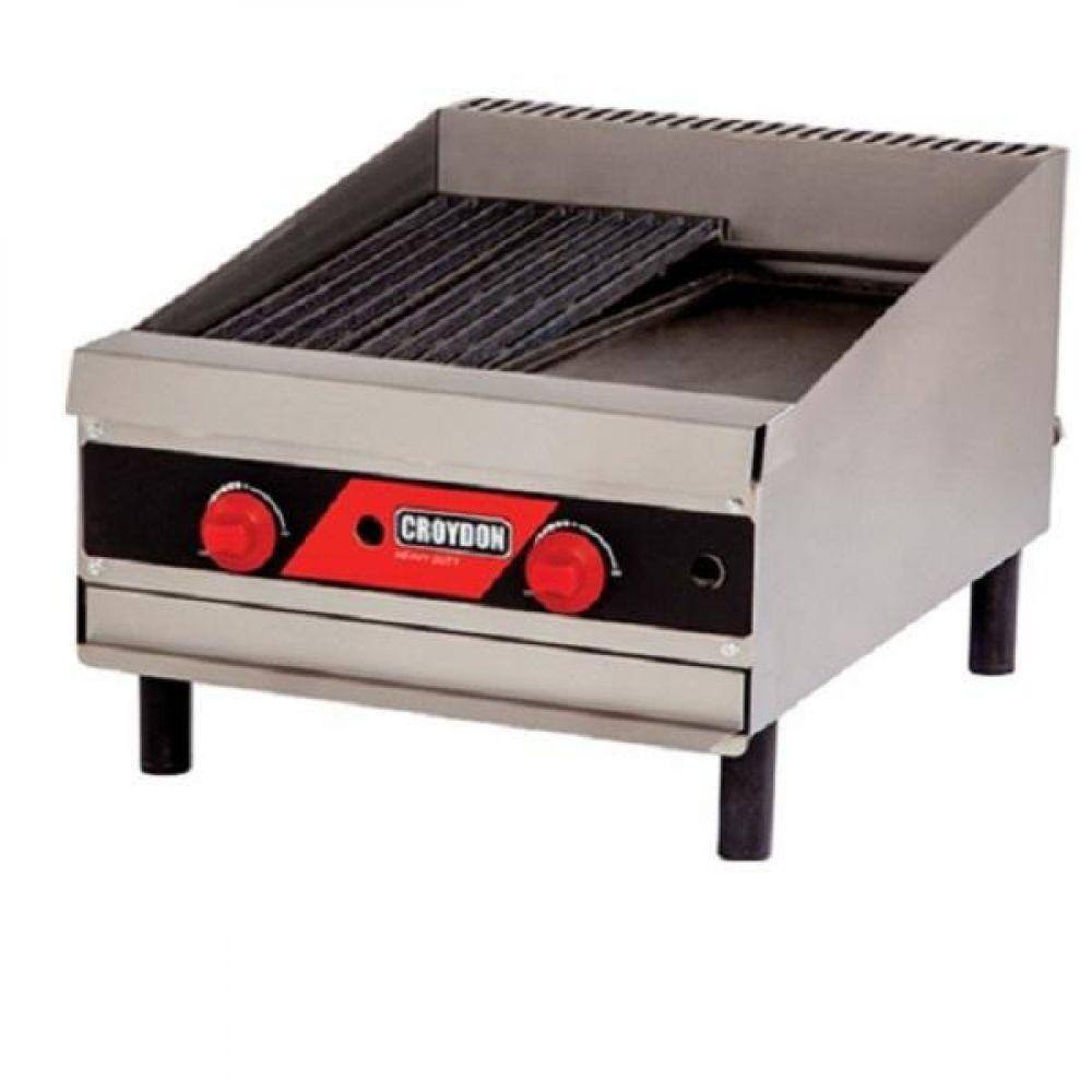 Char Broiler a Gás 50cm Pedra Croydon CCP-2