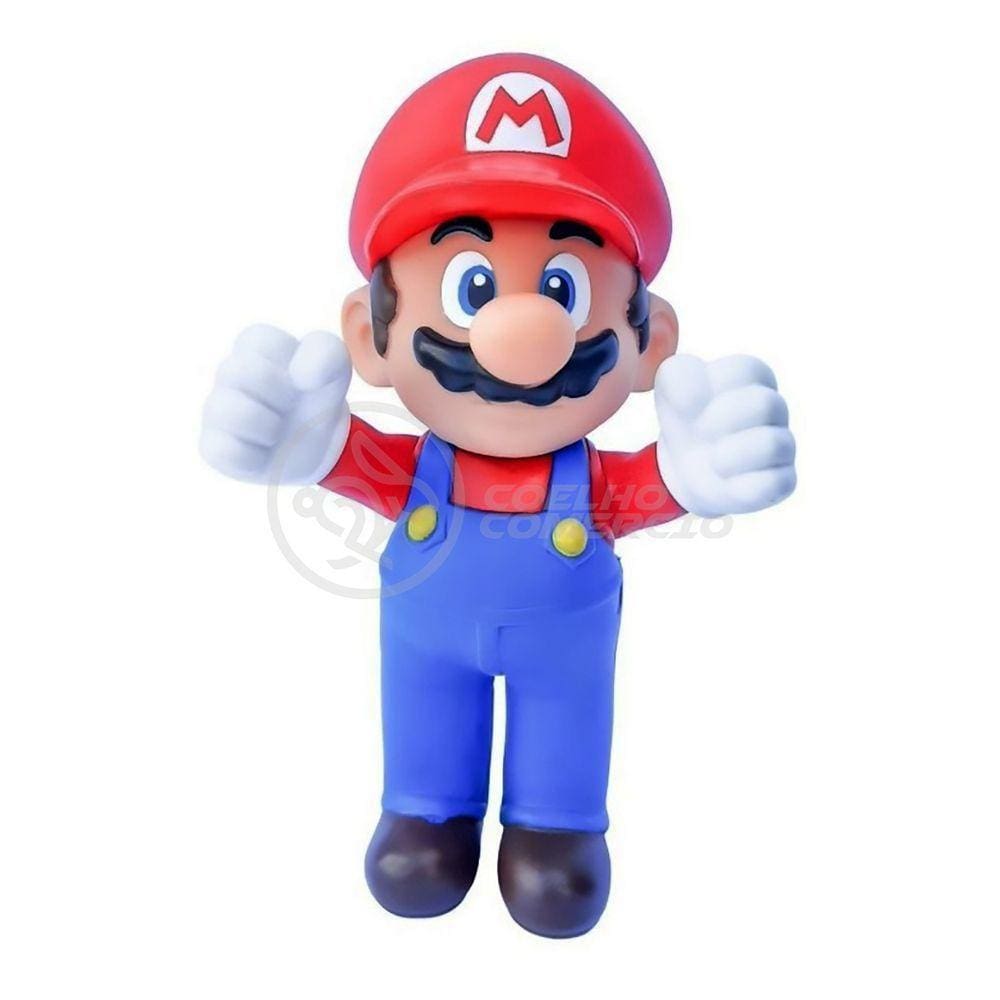 Boneco Mario Grande Super Size 23Cm - Super Mario