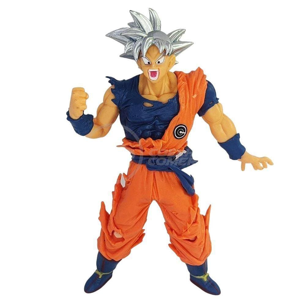 Boneco Goku Deus Super Saiyajin Articulado