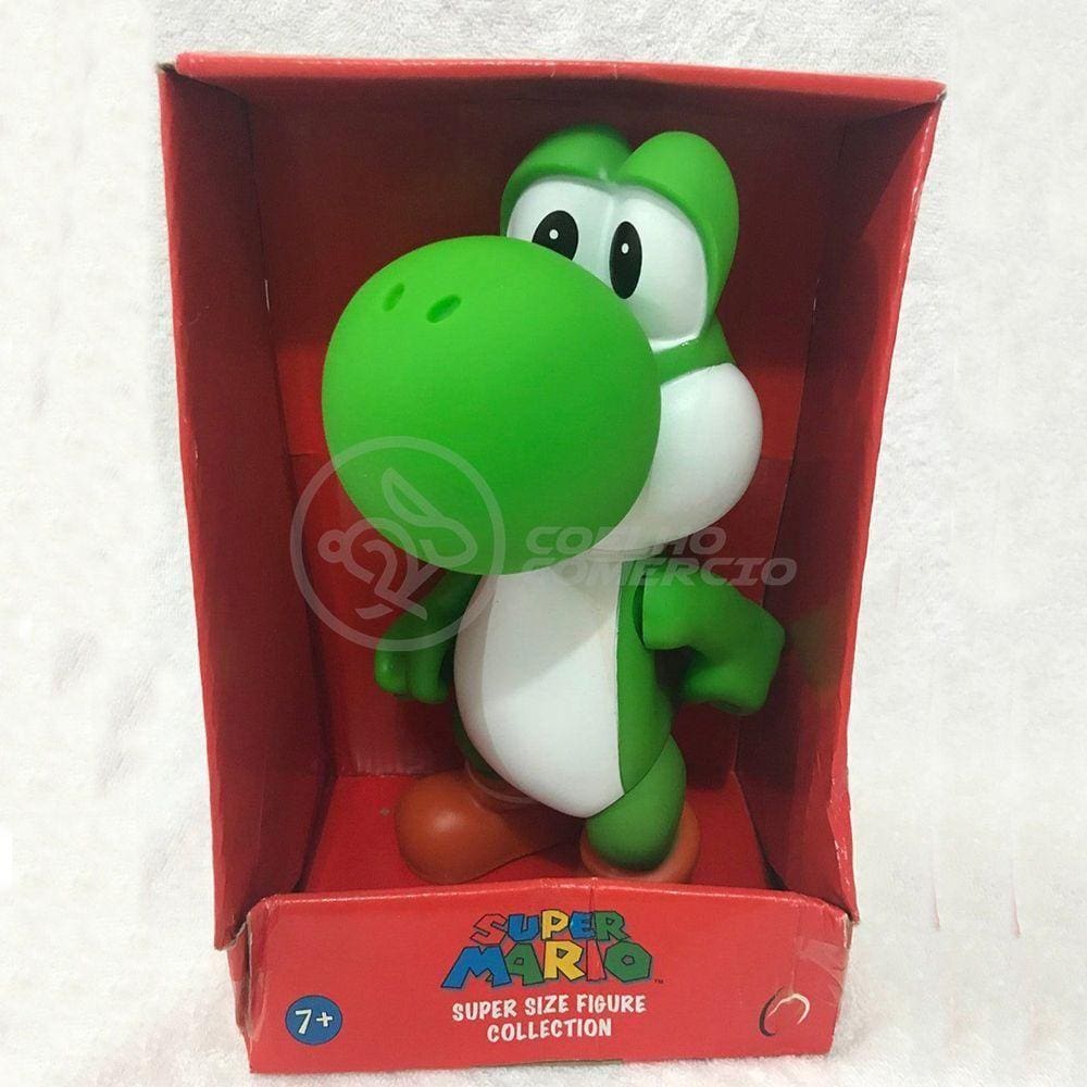 Boneco Action Figure Yoshi Grande Super Size 26Cm - Mario