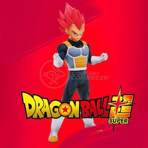 Boneco Vegeta Super Sayajin God Dragon Ball Z Super - 20Cm