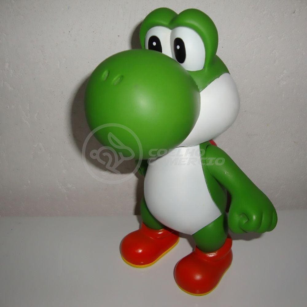 Boneco Action Figure Yoshi Grande Super Size 26Cm - Mario
