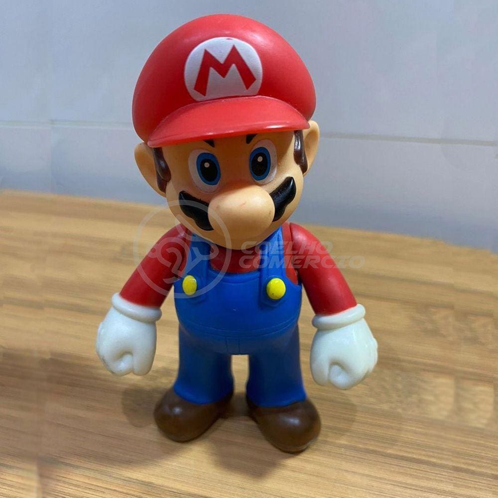 Boneco Mario Grande Super Size 23Cm - Super Mario