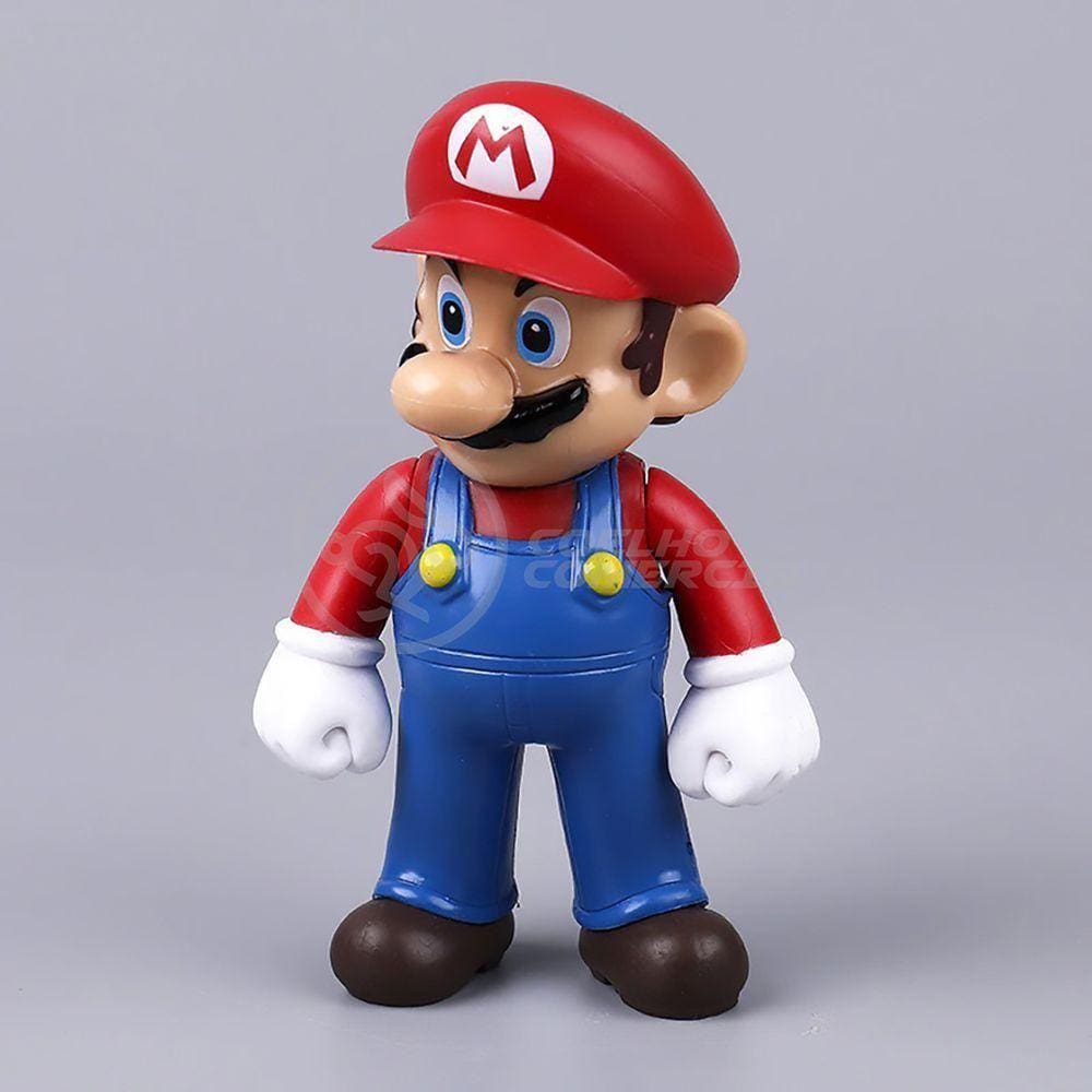 Boneco Mario Grande Super Size 23Cm - Super Mario