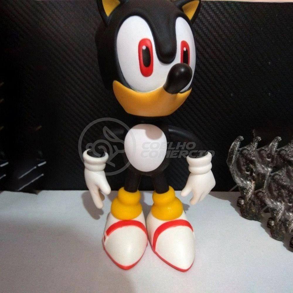 Boneco Sonic Grande Super Size Figure Collection - 23cm com o