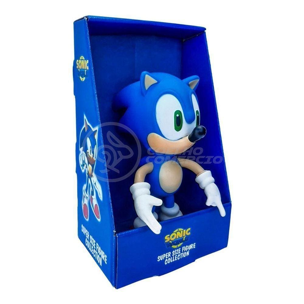 Boneco sonic 23 cm  Black Friday Pontofrio