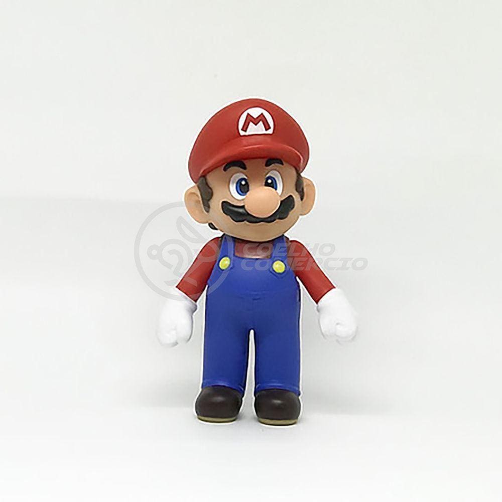 Boneco Mario Grande Super Size 23Cm - Super Mario