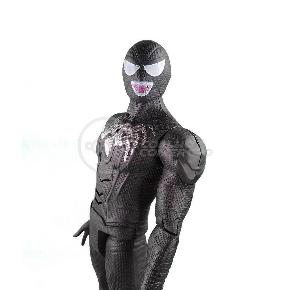 Boneco Articulado 30Cm Action Ação Do Spiderman Venom Marvel