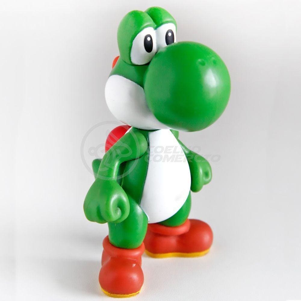 Boneco Action Figure Yoshi Grande Super Size 26Cm - Mario