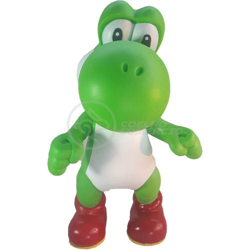 Boneco Action Figure Yoshi Grande Super Size 26Cm - Mario