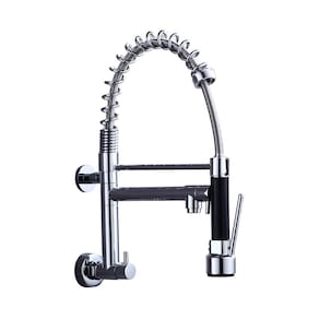 Torneira Gourmet 40cm com Misturador Monocomando Cromada de Parede BelccaTGM40C-PL
