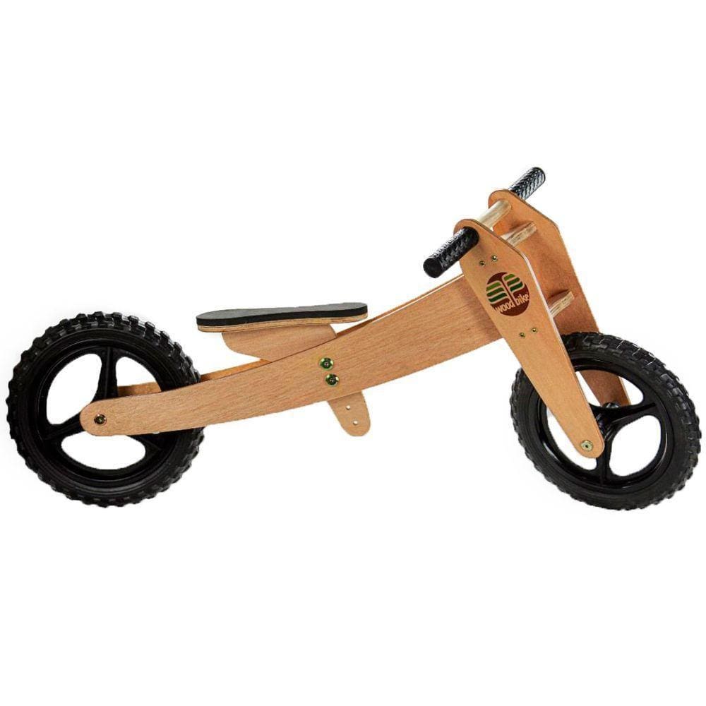 Bicicleta De Madeira Woodbike Woodline Preto Camará