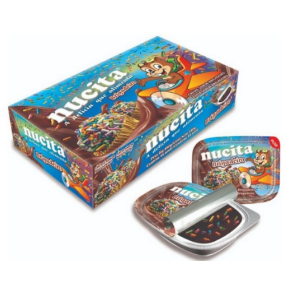 Creme Nucita Brigadeiro Caixa Com 48 Unid.