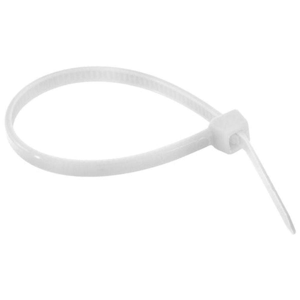 Abracadeira De Nylon 2.5X200mm Branca
