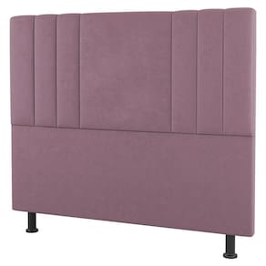 Cabeceira Cama Box Solteiro Grace 90Cm Suede Rosé