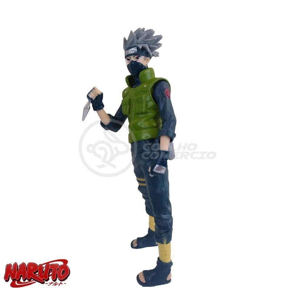 Boneco Action Figure Kakashi Hatake Sharingan 18Cm Naruto