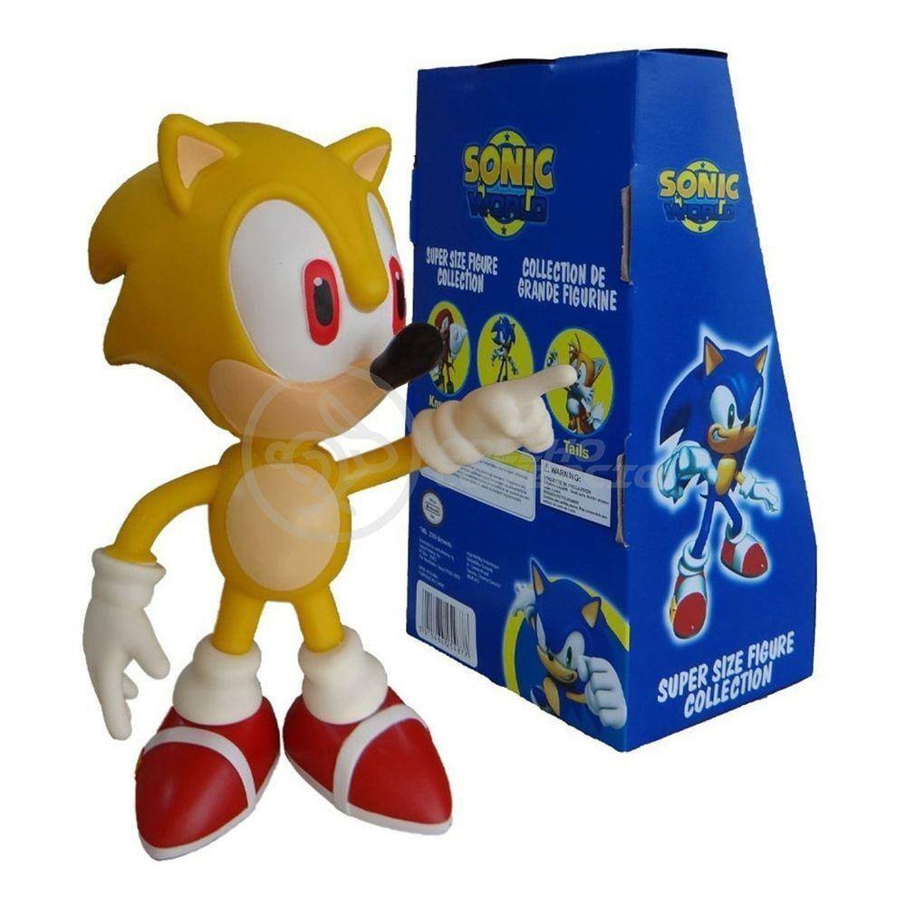 Boneco sonic 23 cm  Black Friday Pontofrio