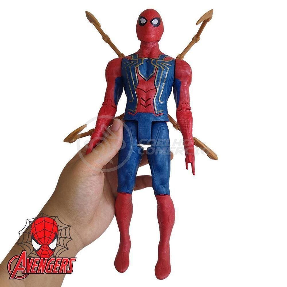 Boneco Action Figure Vingadores Ultimato Homem Aranha 29Cm