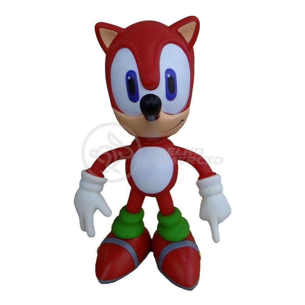 Boneco Action Figure Knuckles The Echidna 23Cm Sonic