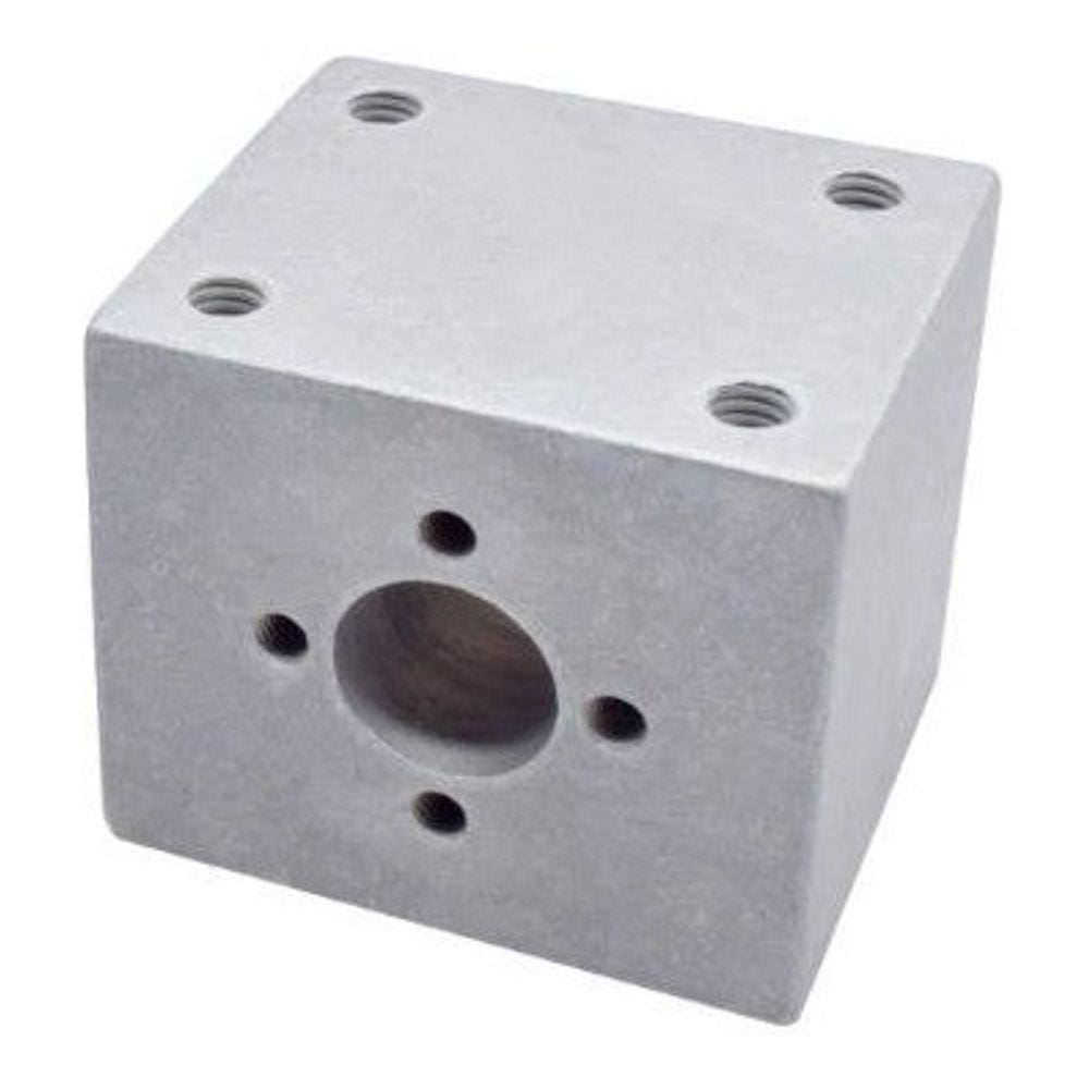 Suporte Para Castanha De Latao Tr8 Passo 2Mm