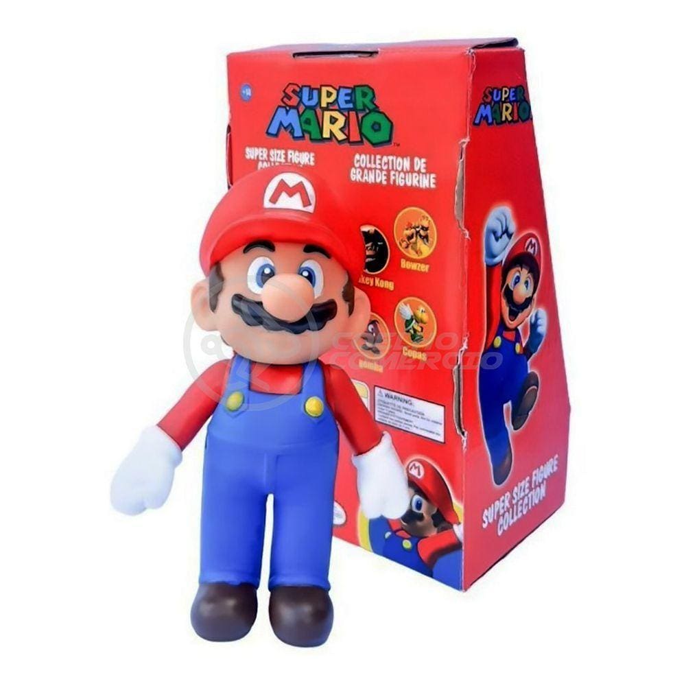 Boneco Action Figure Mario Super Size 23Cm Super Mario