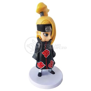 Boneco Action Figure Miniatura Deidara Akatsuki Naruto