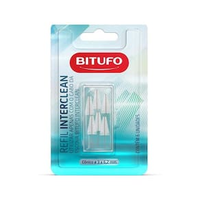Refil Interdental Bitufo Interclean Cônico 6 Unidades