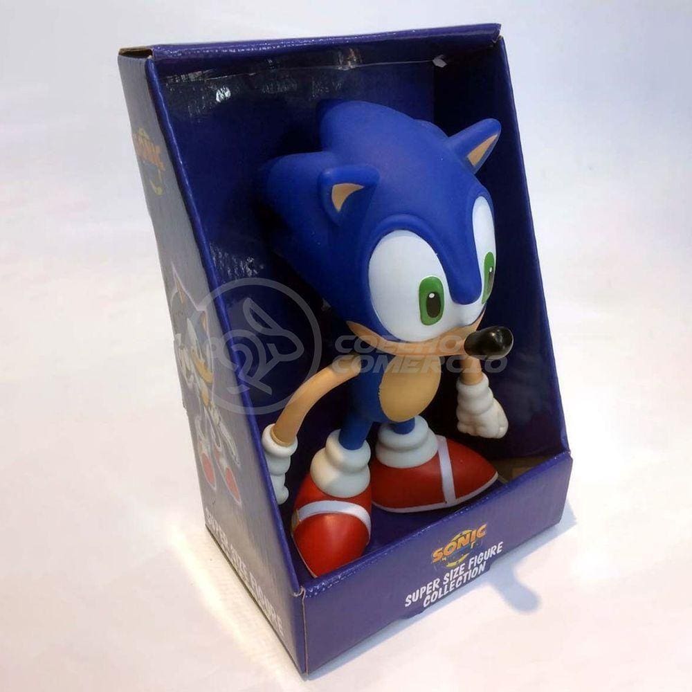 Boneco Action Figure Sonic Grande Super Size - 23Cm - Sonic
