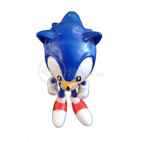 Coleção Boneco Action Figure Sonic Azul 16Cm Sonic Sega